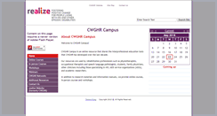 Desktop Screenshot of cwghrcampus.hivandrehab.ca